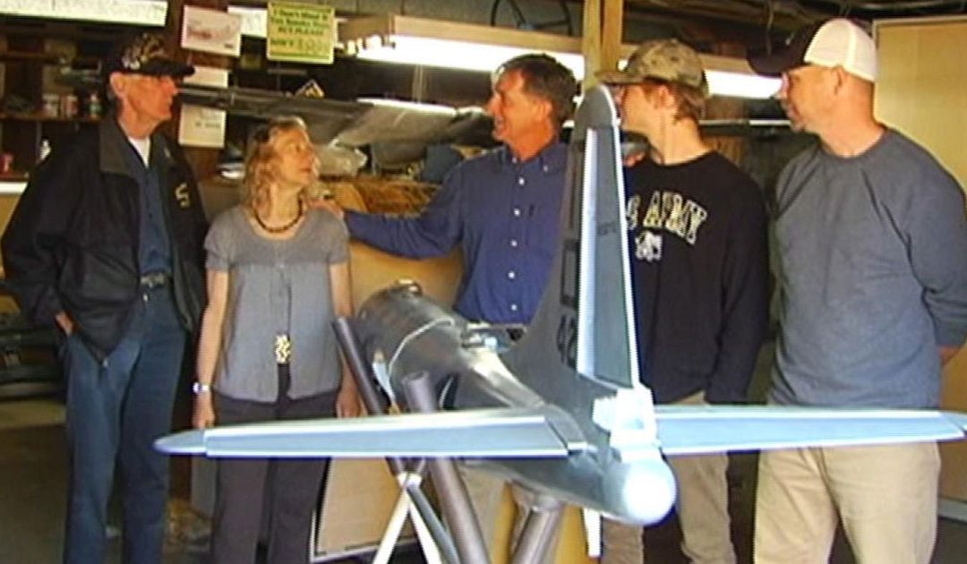 Model Plane Honoring Vet Donated to Military History Museum