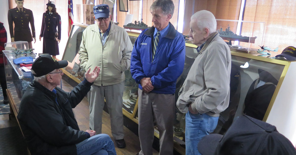 WWII Veterans Reminisce at Berks Military History Museum